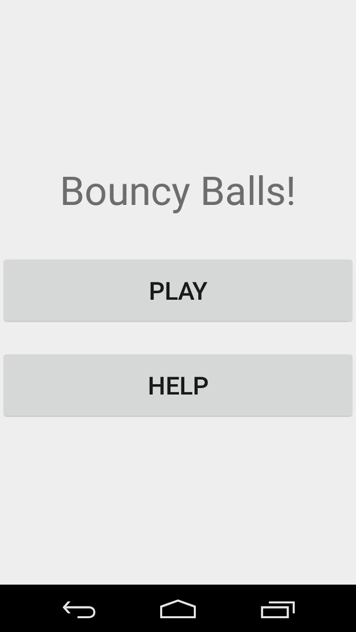 Bouncy Balls!