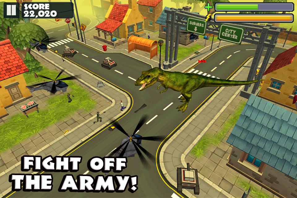 Jurassic Rampage: Smash City_游戏简介_图3