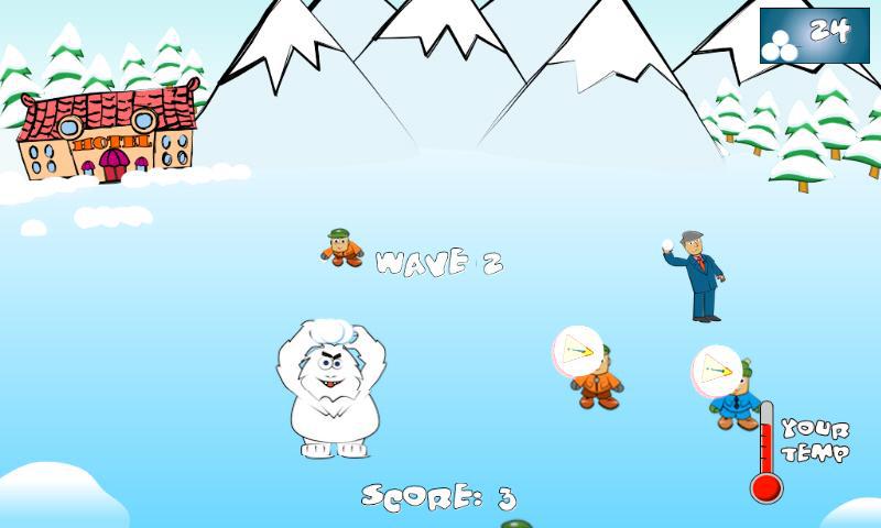 SnowBall Fight Winter Game HD_游戏简介_图2