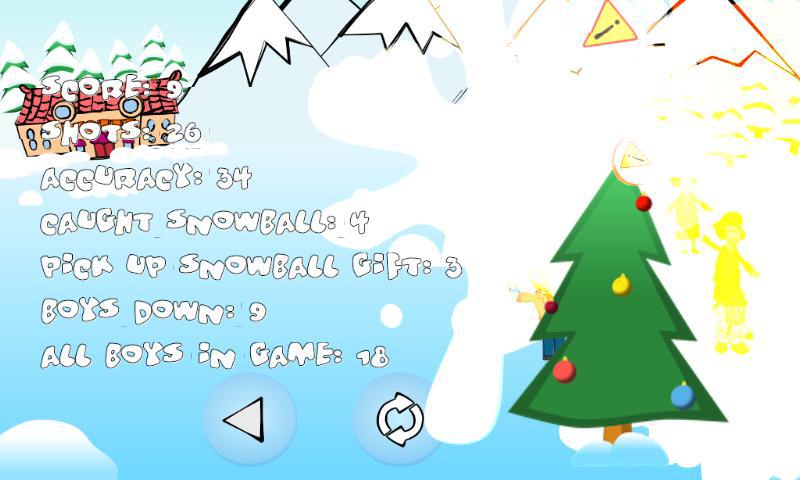 SnowBall Fight Winter Game HD_截图_4