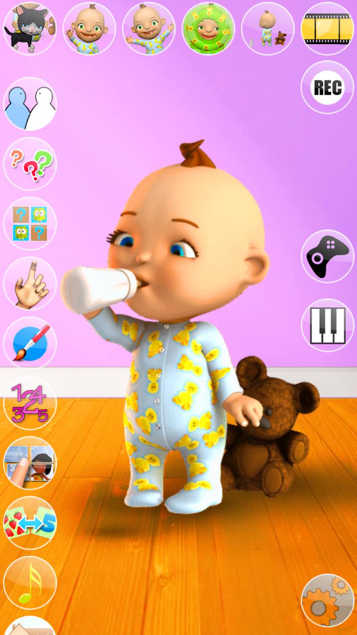 Talking Baby Games with Babsy_截图_2