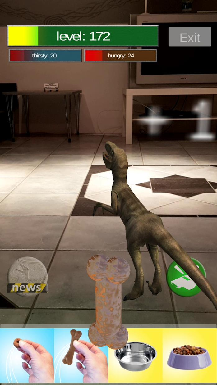 Jurassic Raptor Blue Trainer Baby Raptor Simulator_截图_3