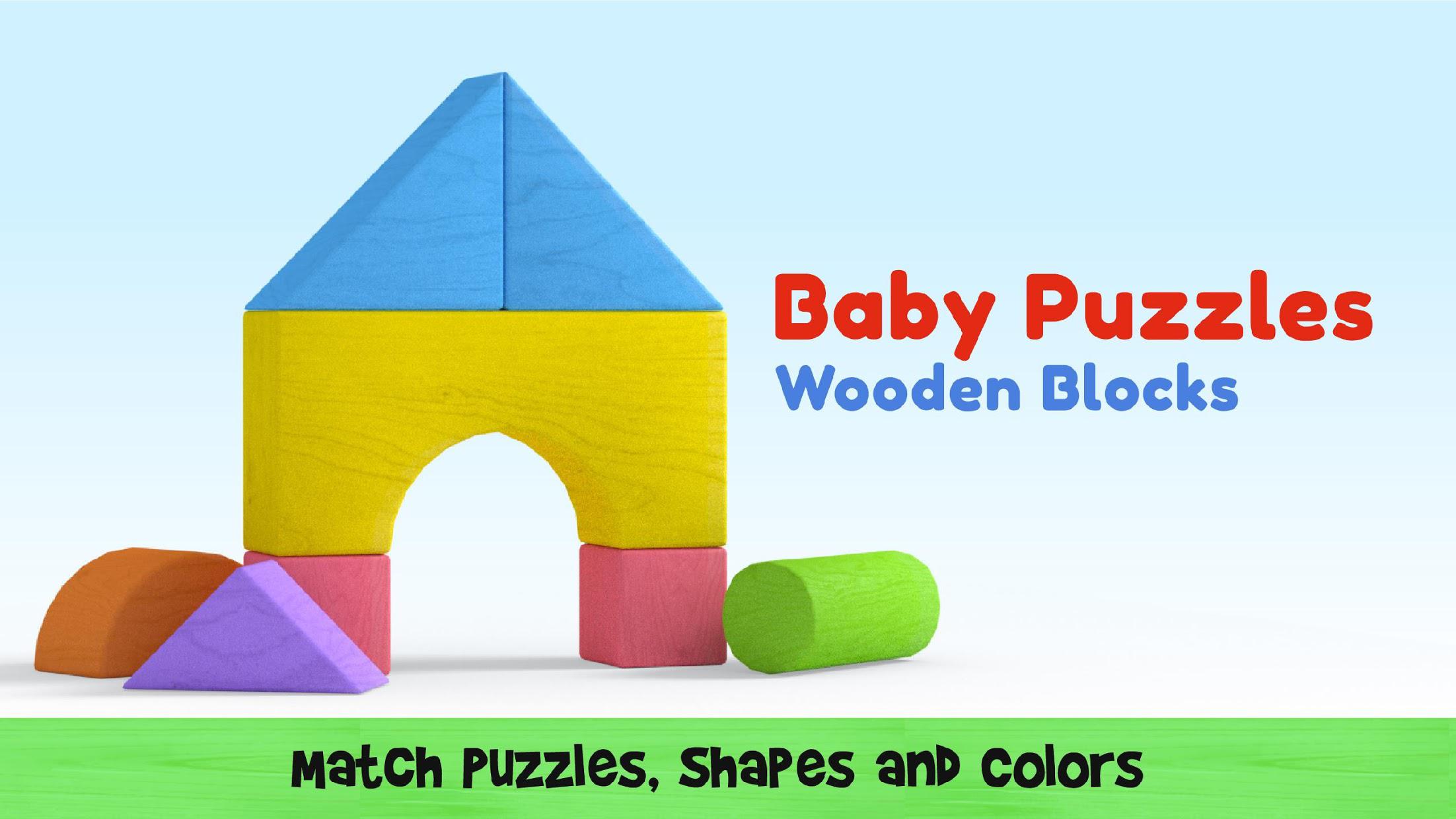 Montessori Baby Puzzles Wooden Blocks - Free_截图_5