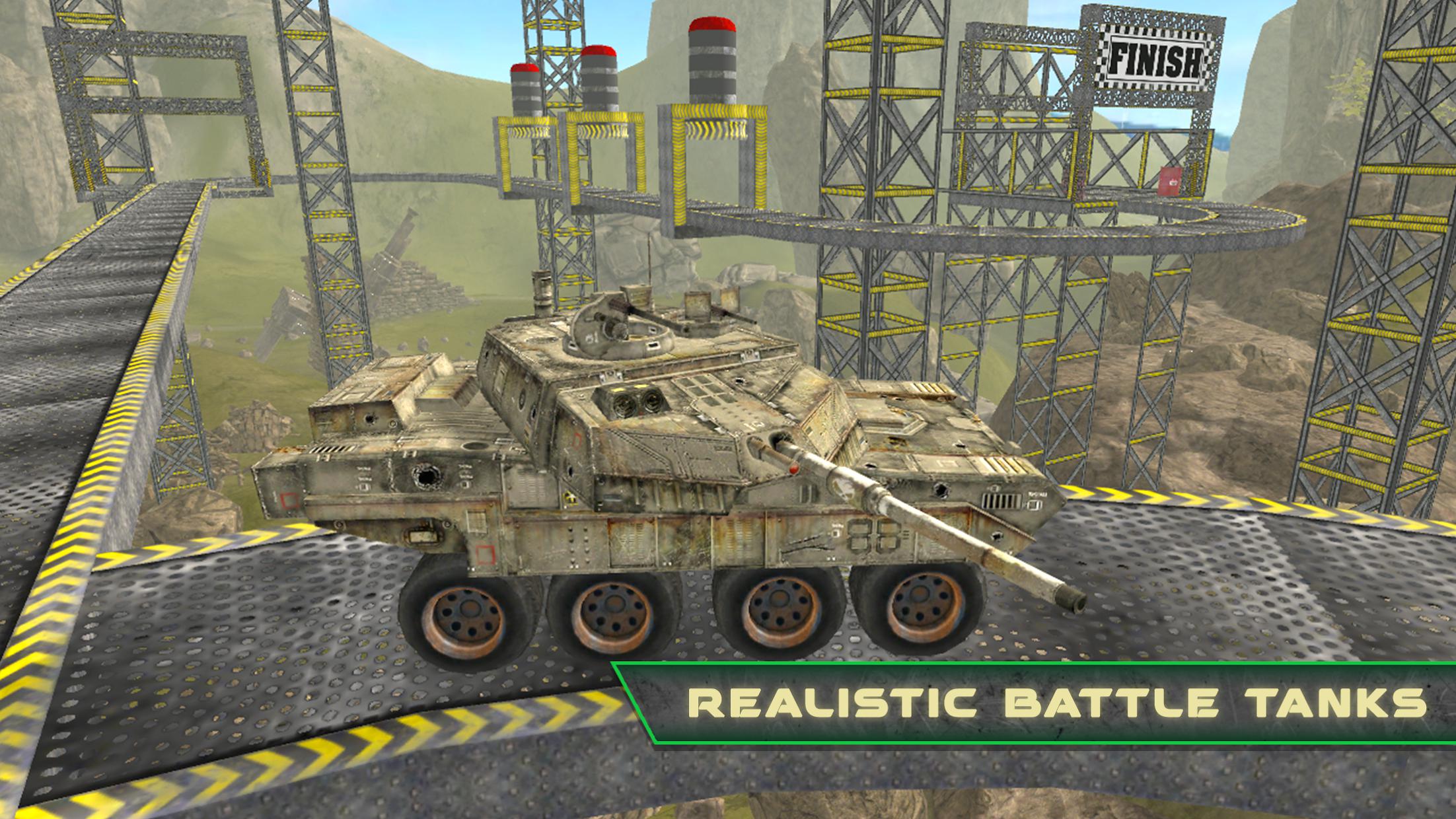 Impossible Battle Tank: Panzer Stunts_截图_3