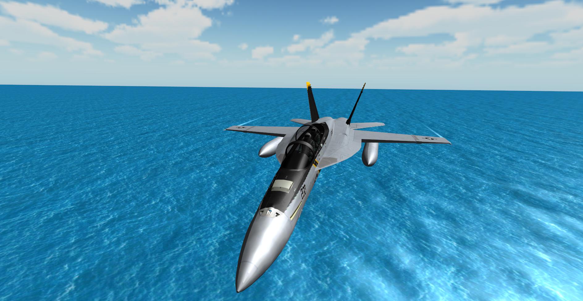 F18 Fighter Flight Simulator_截图_2