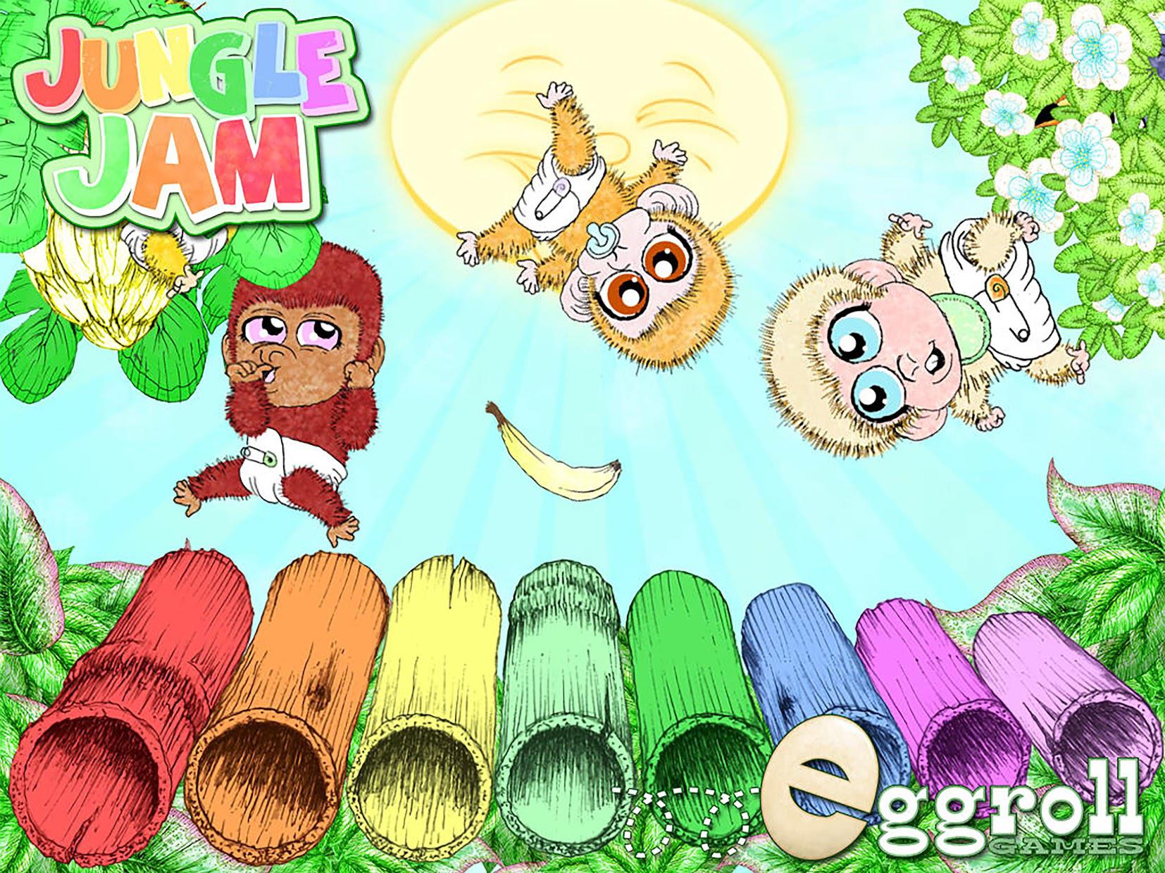 Jungle Jam Kids Games for Toddlers Fun Music Game_截图_4