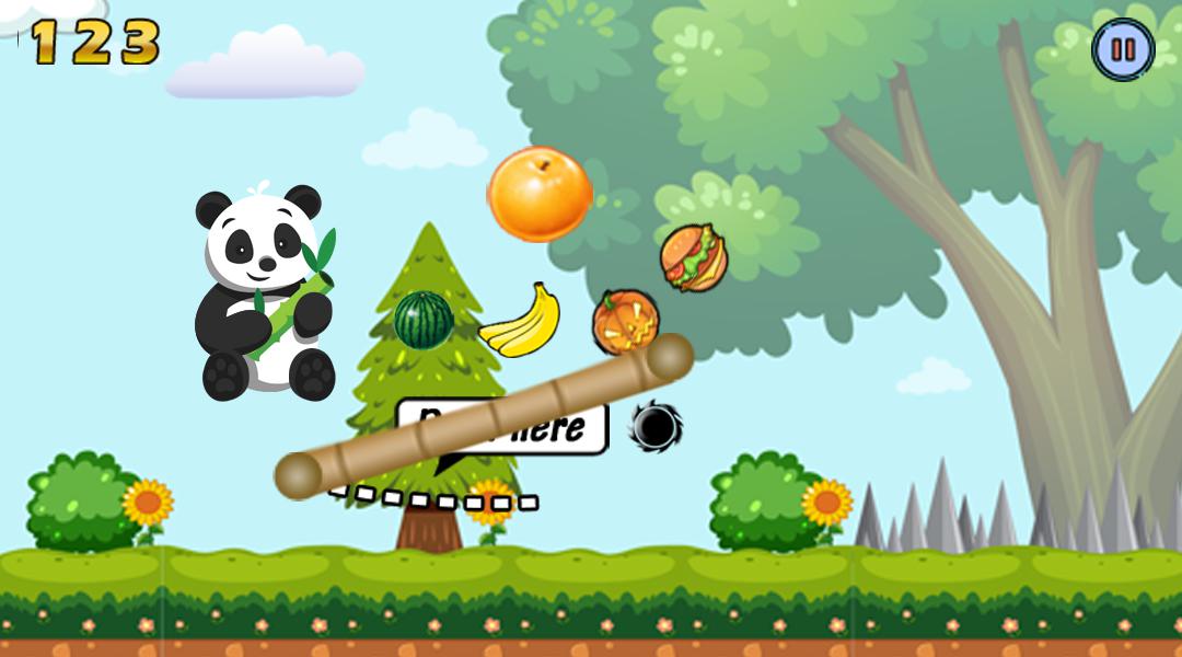 Baby Panda Jump and Fly Game_截图_4