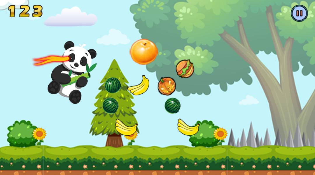 Baby Panda Jump and Fly Game_截图_5