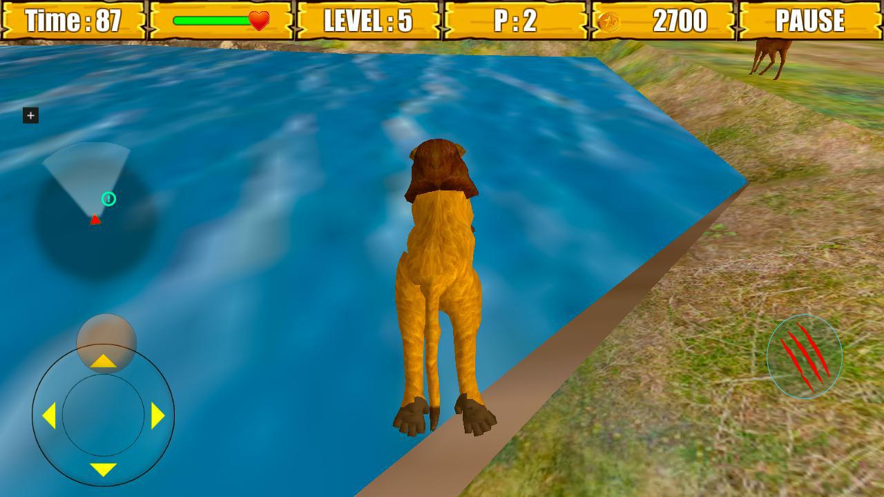 Wild Lion Simulator Game_截图_4