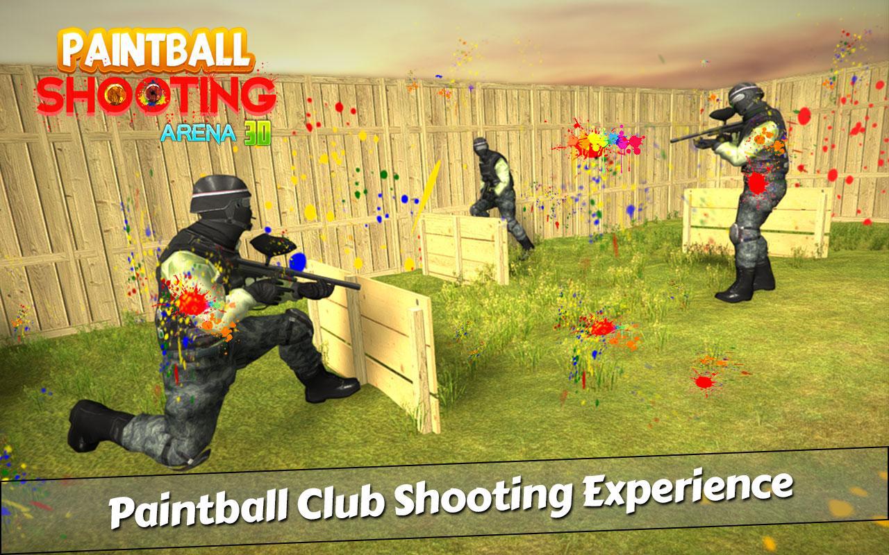 PaintBall射击竞技场3D：打击训练_截图_3