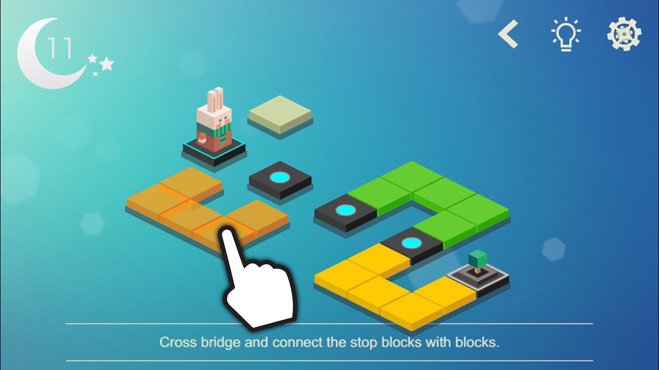 连接 ： 建造木块桥
