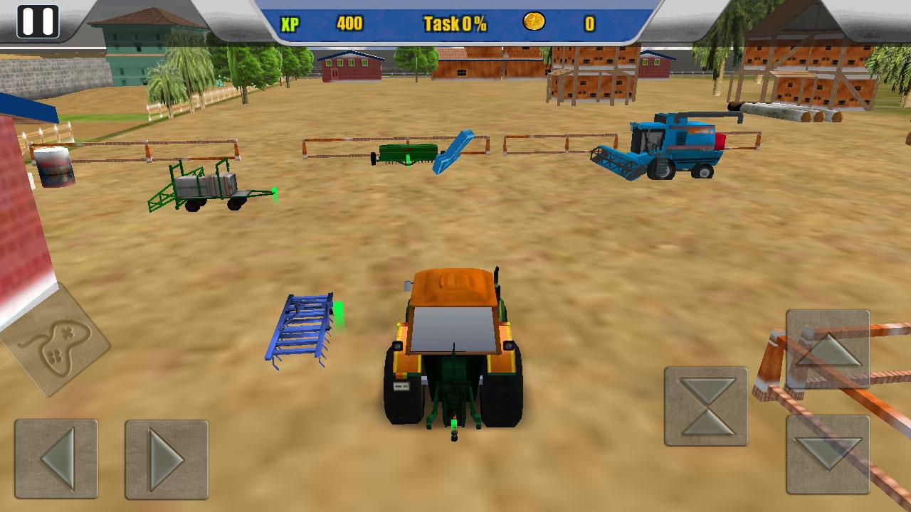 Harvester Tractor Simulator_截图_2