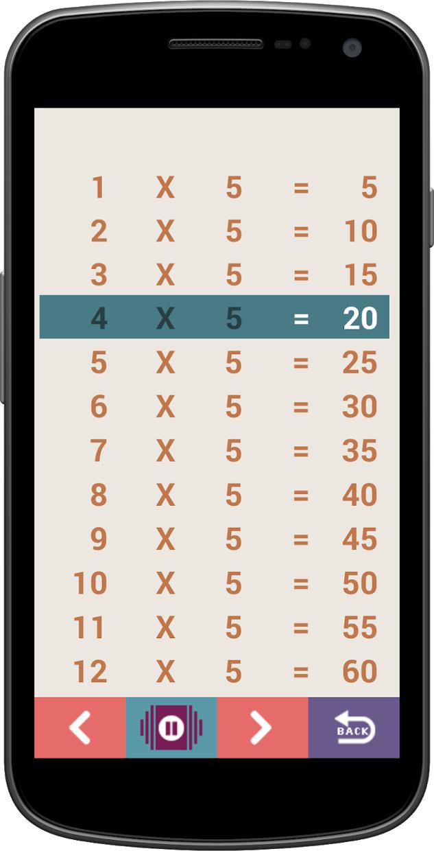 Times / Multiplication Table_截图_4