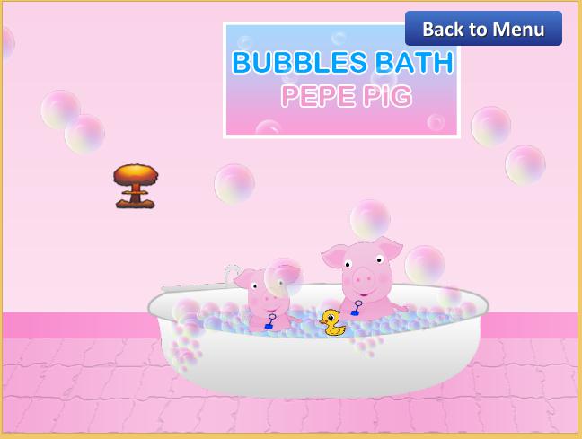 Bubbles Bath Pepe Pig_游戏简介_图4