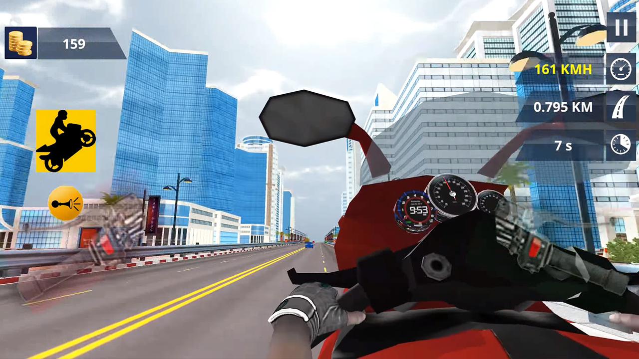 City Traffic Moto Racing