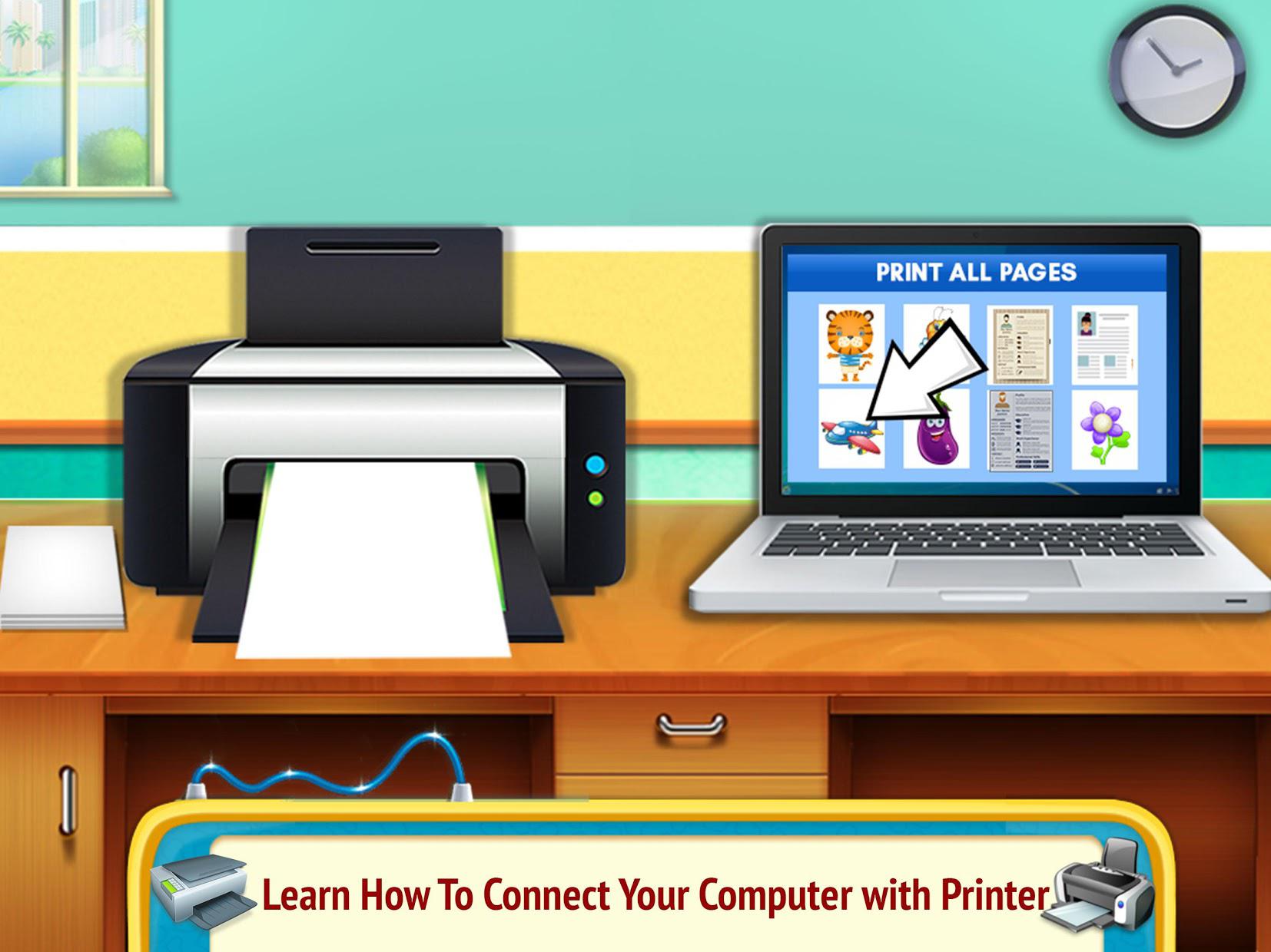 Printer Machine & Scanner Learning Simulator_截图_2