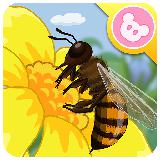 昆虫世界-蜜蜂 有趣的儿童互动绘本故事书