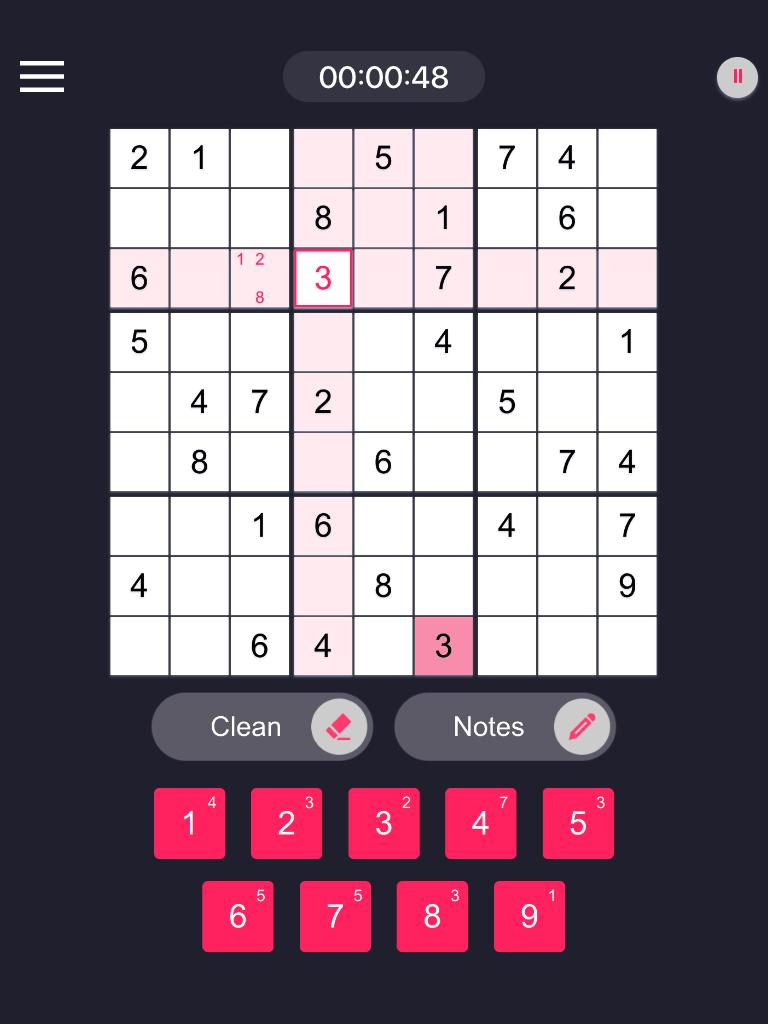 Sudoku Play Free for Kids and Adults_截图_4