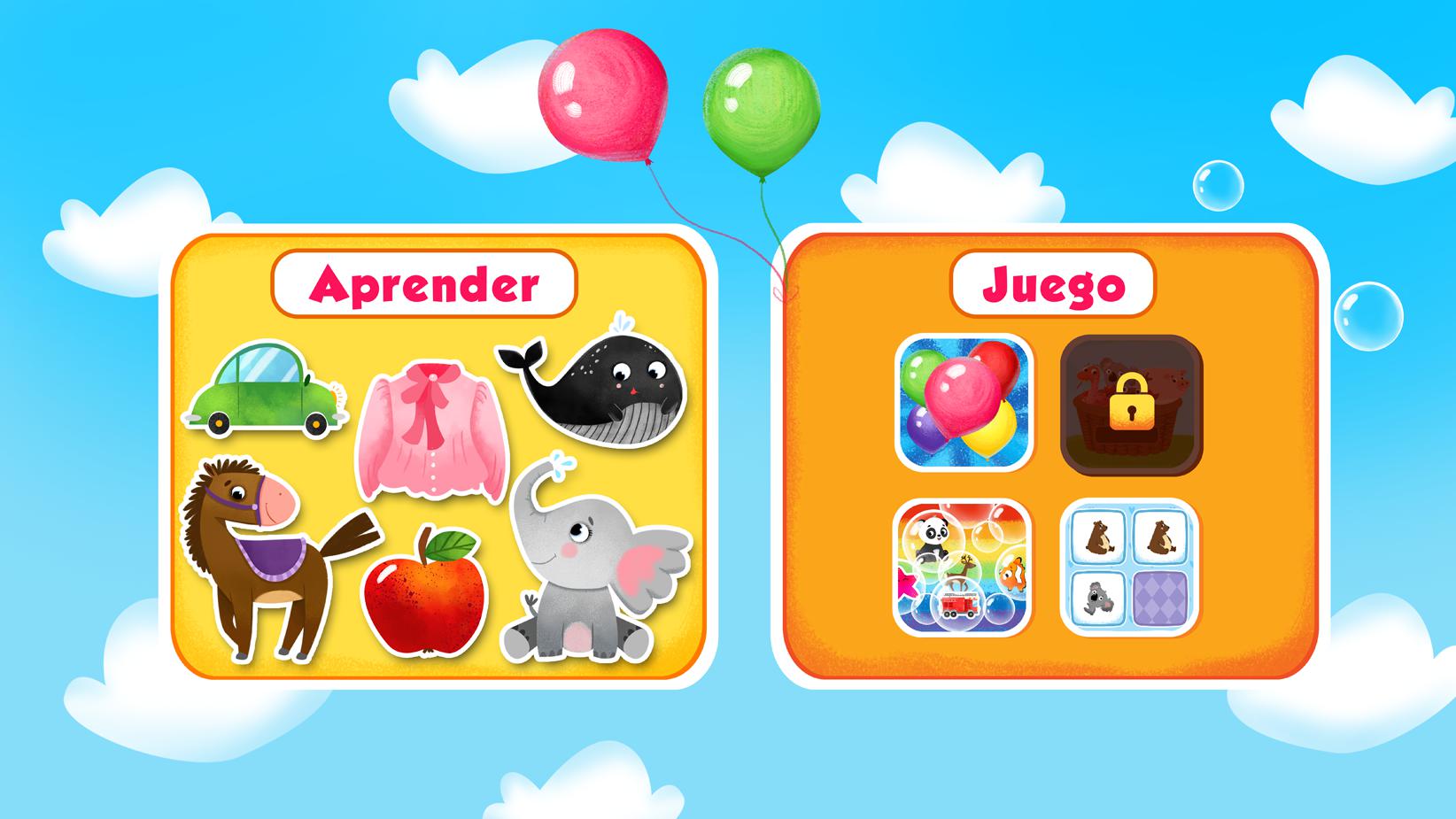 Kinder Lingo: app de Español gratis para niños