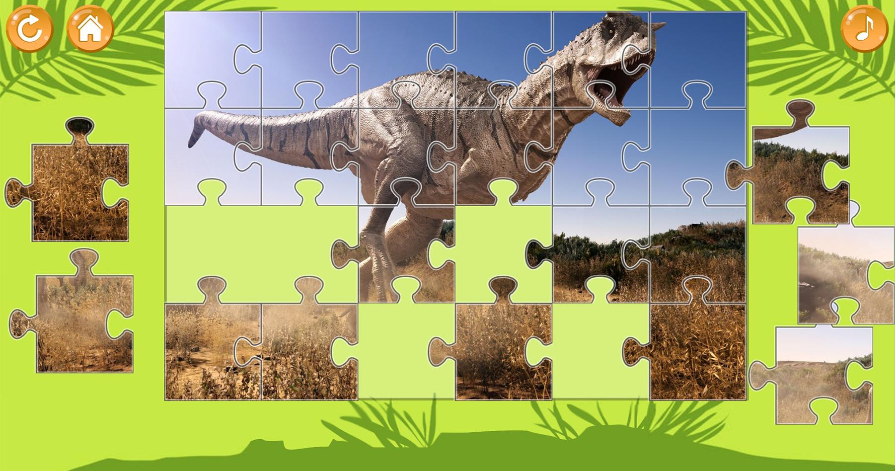 Dinosaur Puzzle Game_游戏简介_图2
