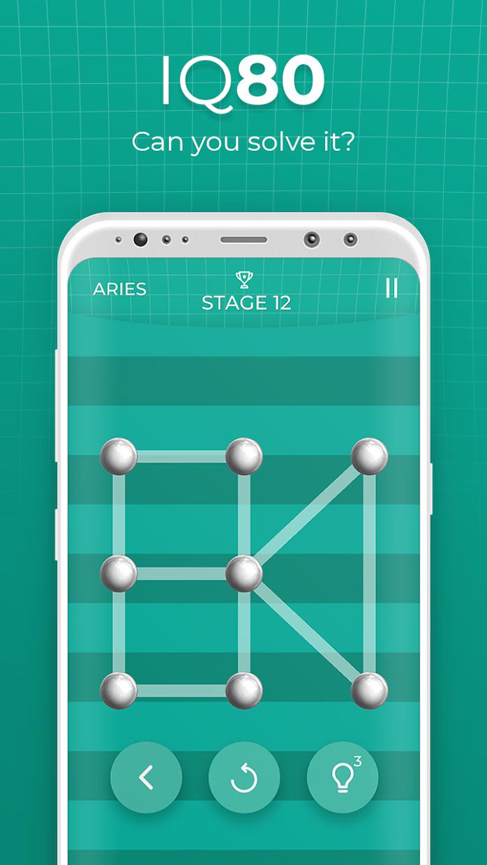 1Line Football: The Connecting Line Soccer Puzzle_截图_3