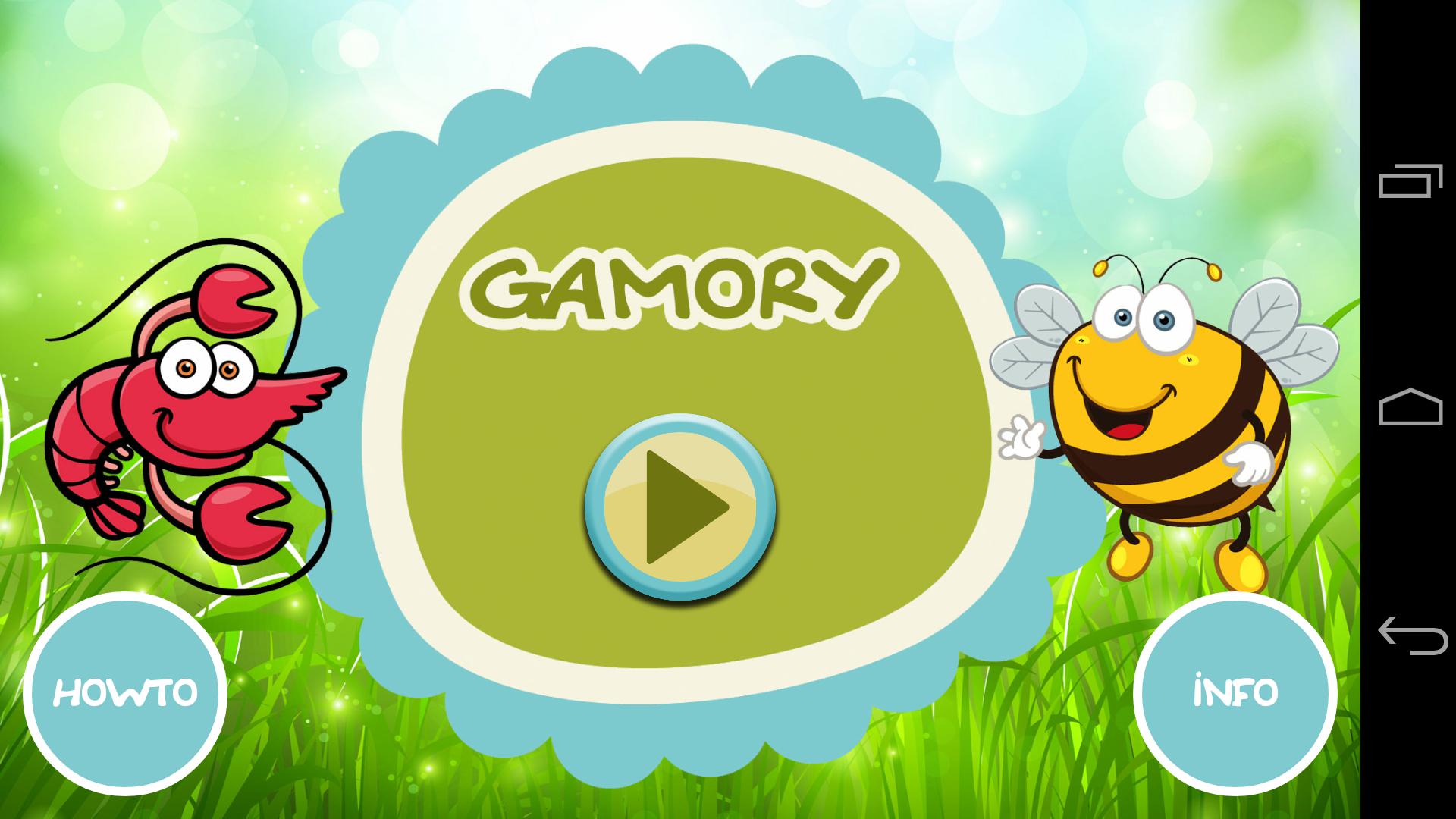 Gamory - 儿童记忆游戏
