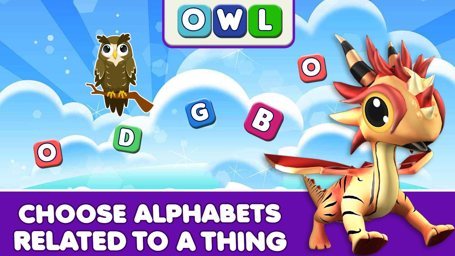 Flying Dragon Adventure - Word Learning 3D Games