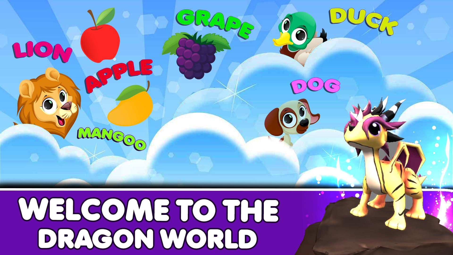 Flying Dragon Adventure - Word Learning 3D Games_截图_2