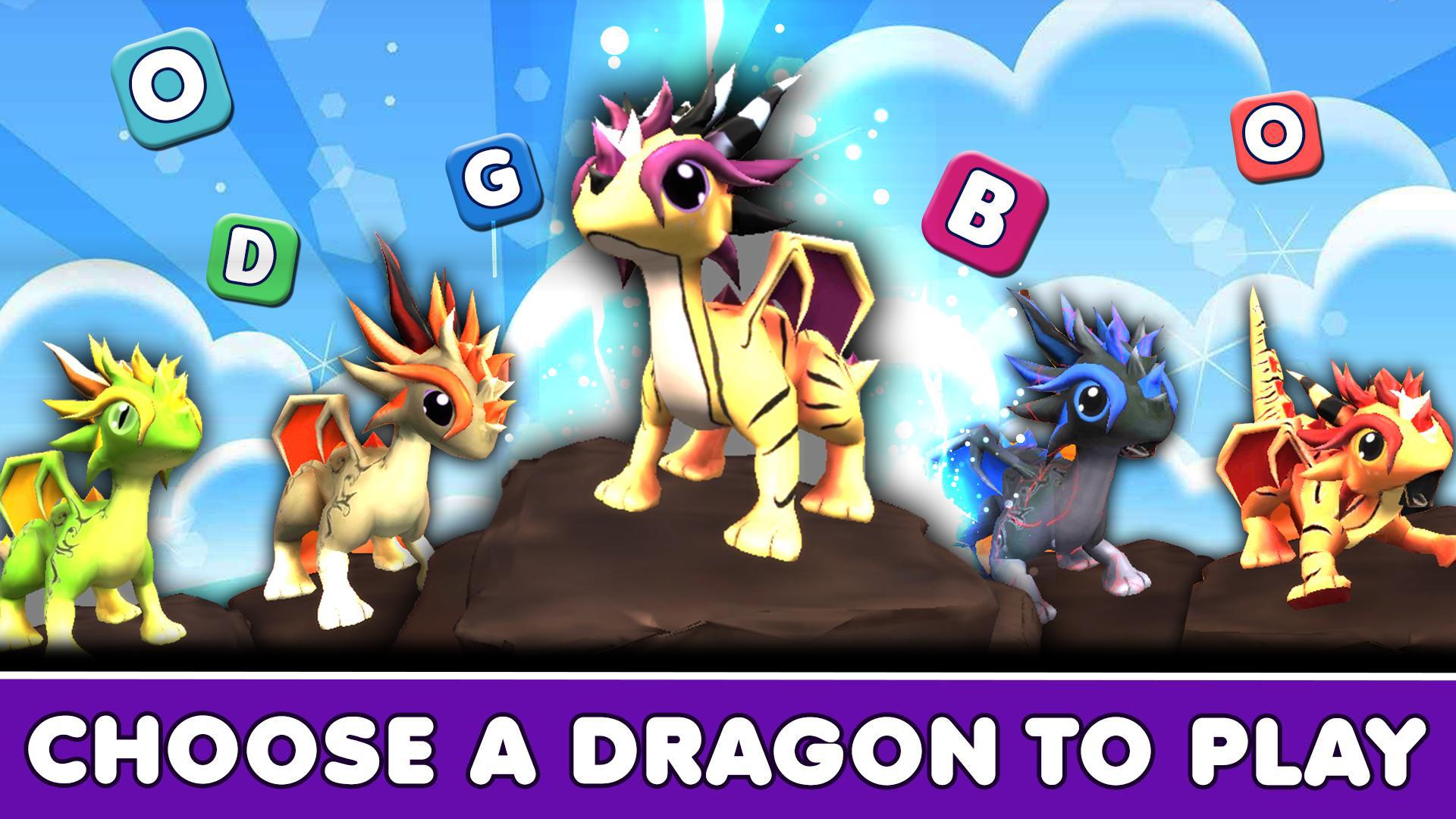 Flying Dragon Adventure - Word Learning 3D Games_截图_3