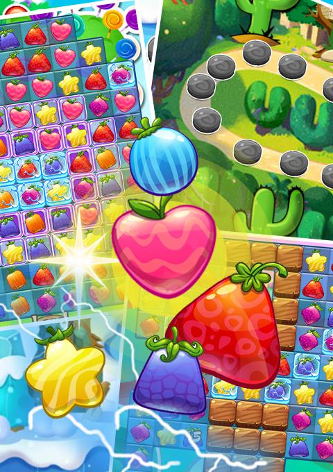 Fruit Candy: Match 3 Puzzle_截图_3