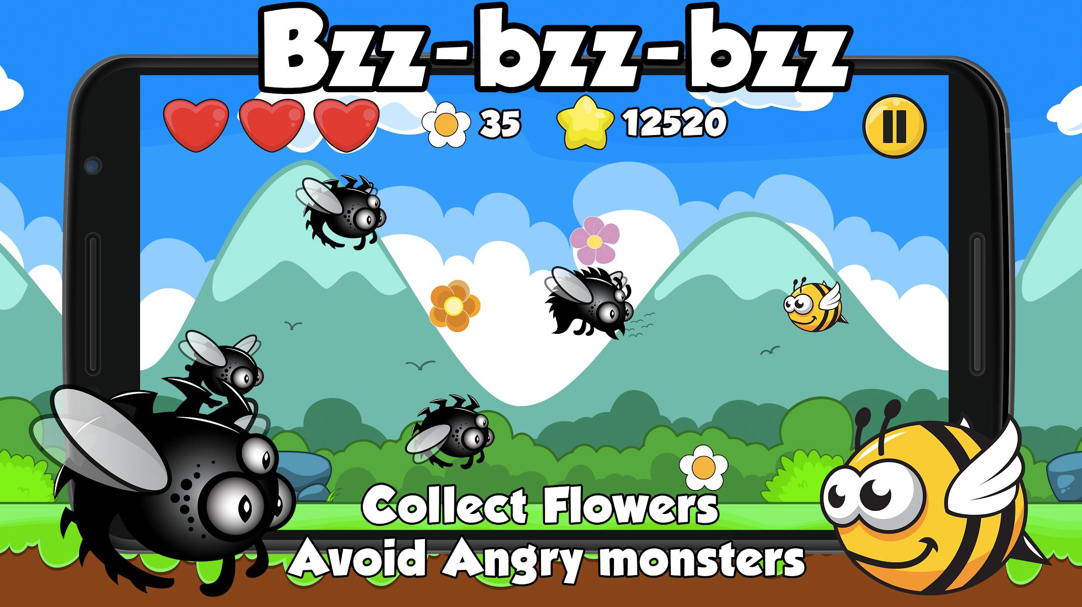 Bzz-bzz-bzz Bee Racing Arcade_截图_2