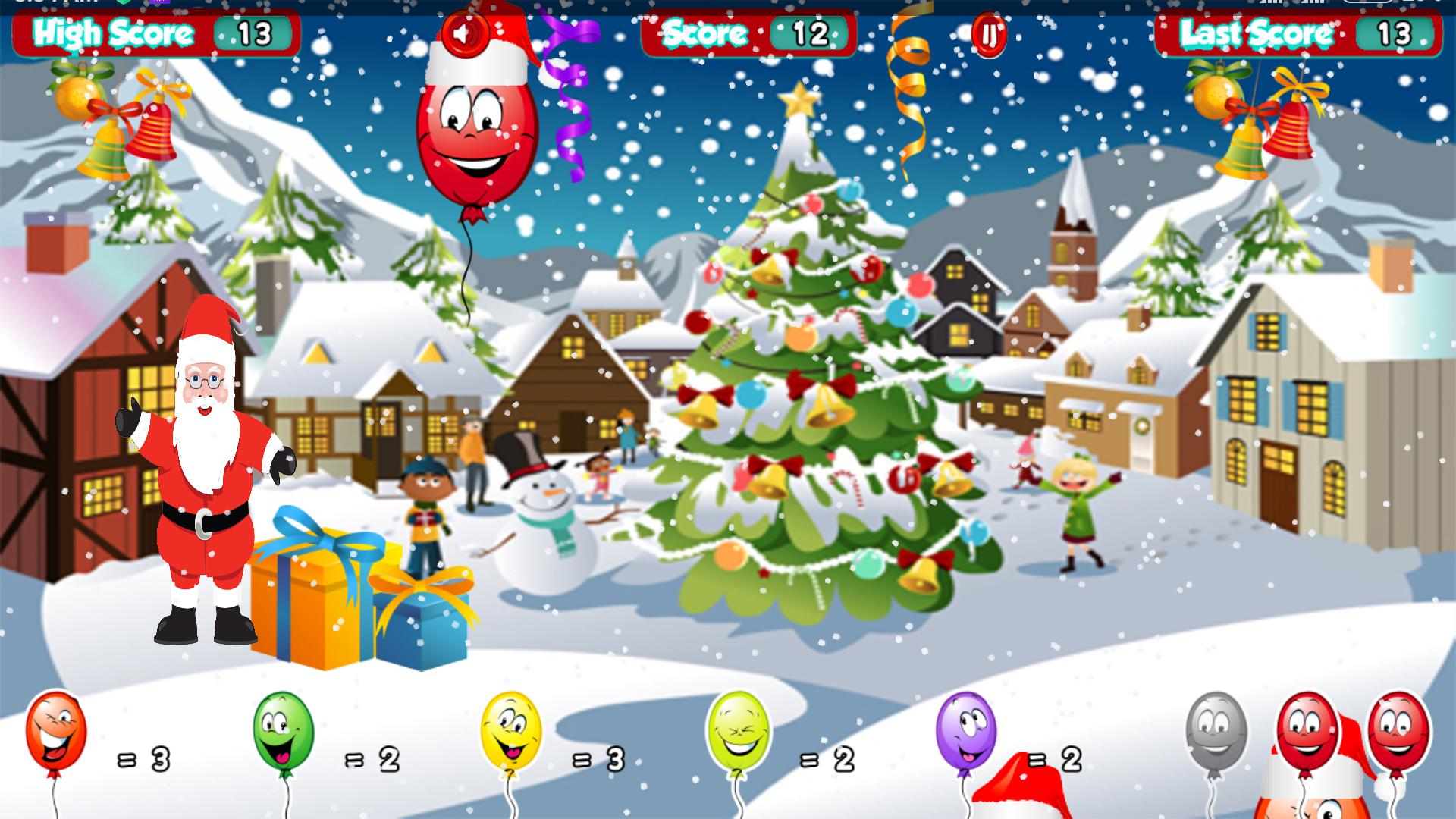 Santa Christmas Balloons_截图_4