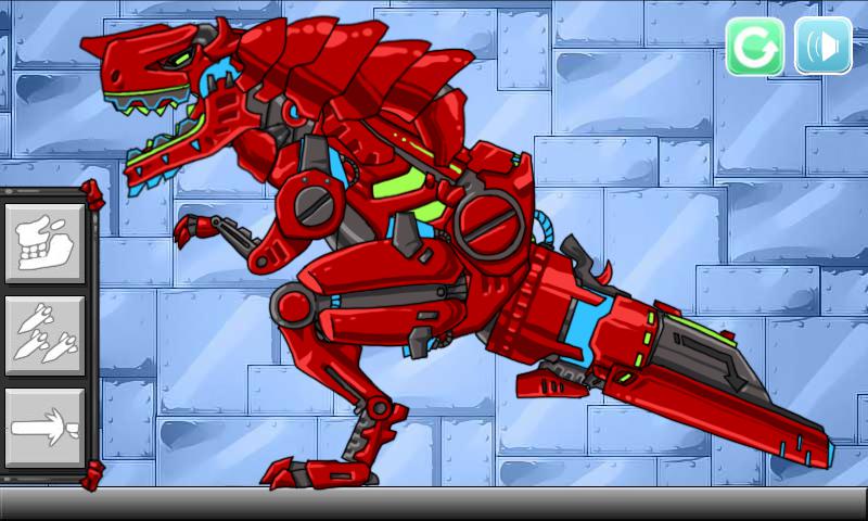 Dino Robot - Tyranno Red_截图_5