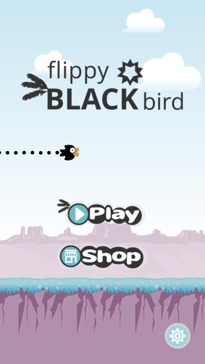 Flippy Black Bird