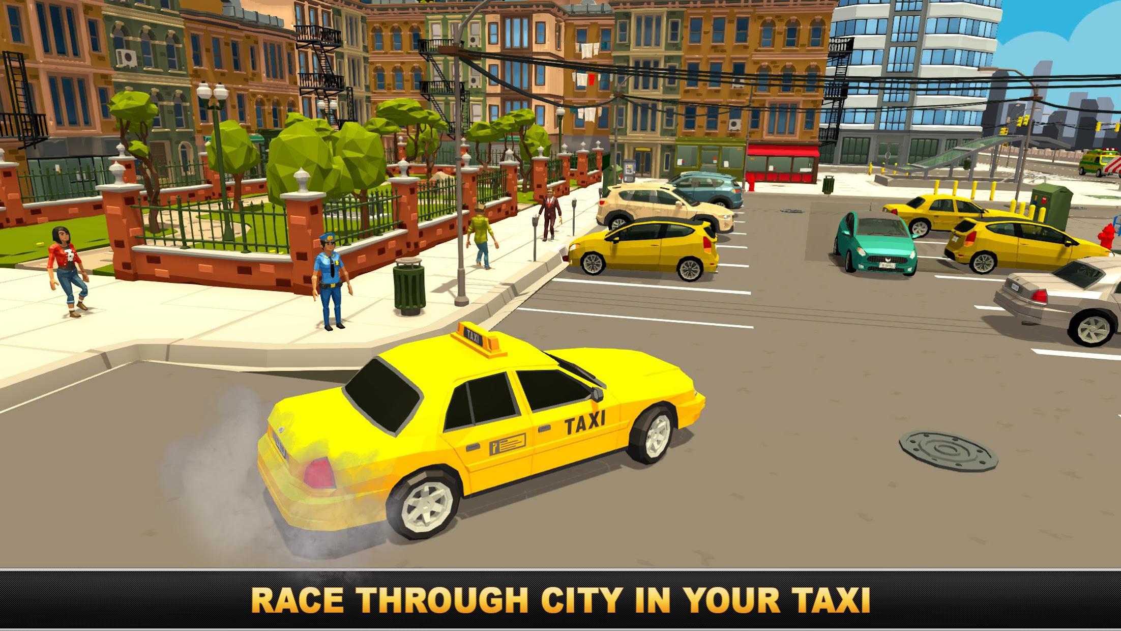 Smart City Taxi Helicopter Driving Simulator_游戏简介_图3