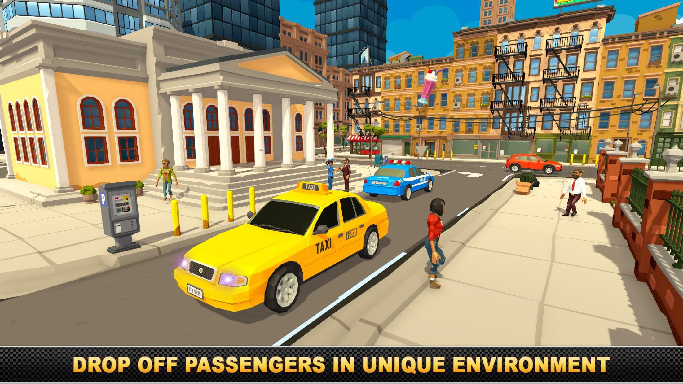 Smart City Taxi Helicopter Driving Simulator_截图_5
