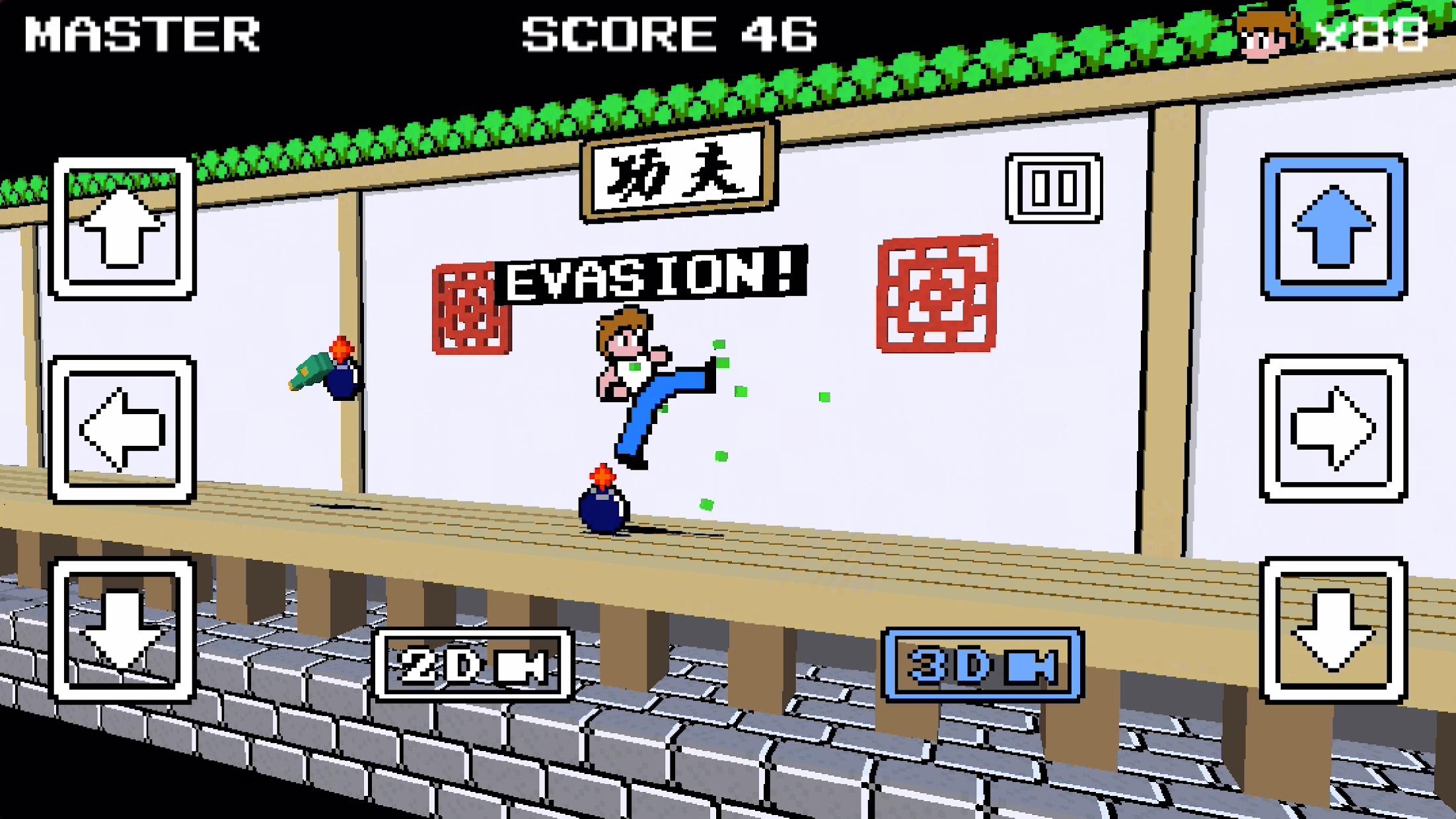 KungFu-Rush3D - NES-like Game
