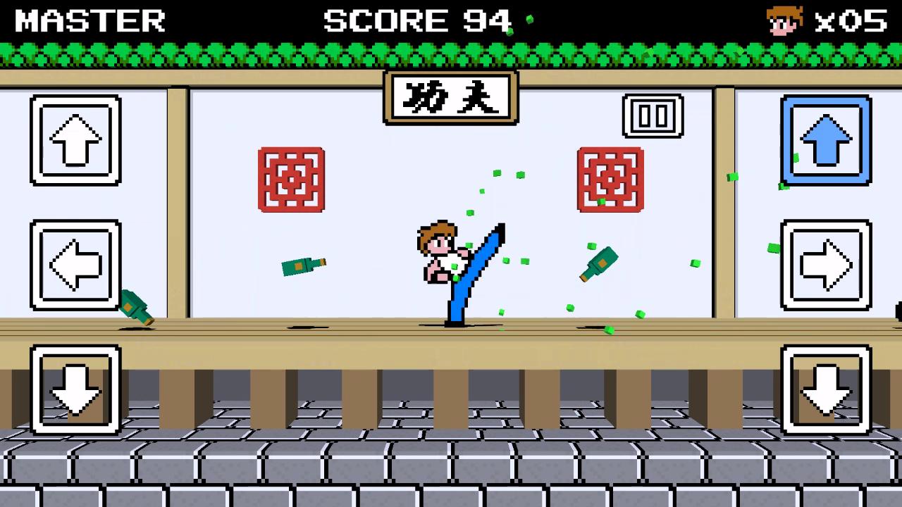 KungFu-Rush3D - NES-like Game_截图_3