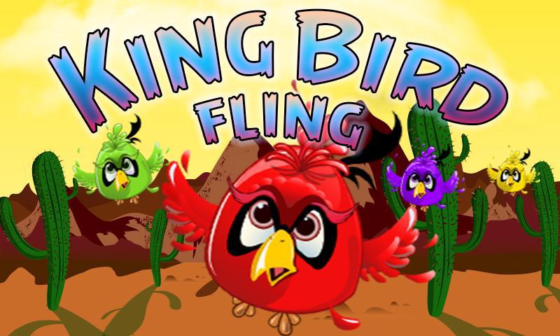 King Bird Fling Puzzle Game