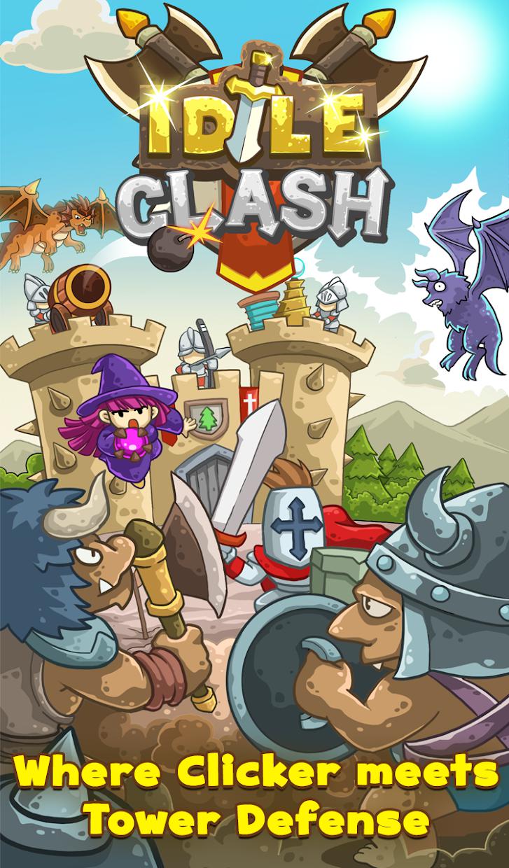 Idle Clash - Tap Frontier Defender