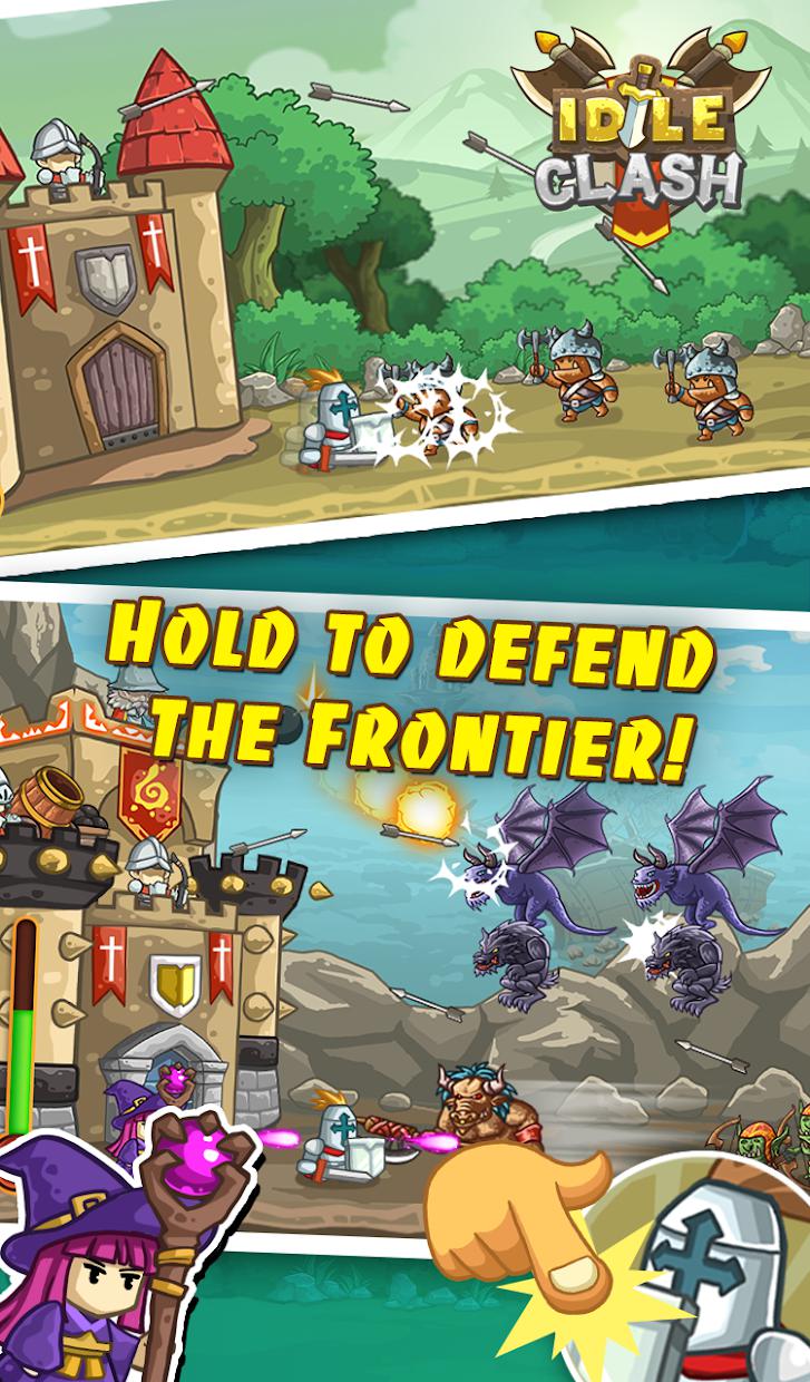 Idle Clash - Tap Frontier Defender_游戏简介_图2