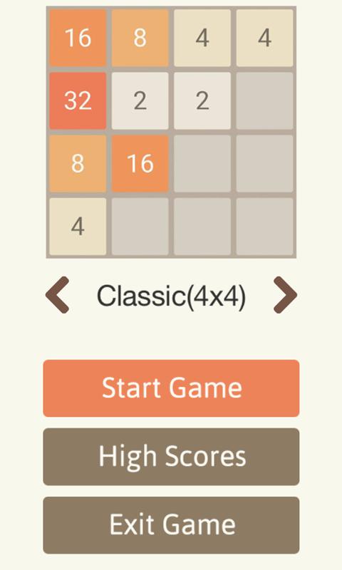 2048 Classic : Puzzle Game_截图_4
