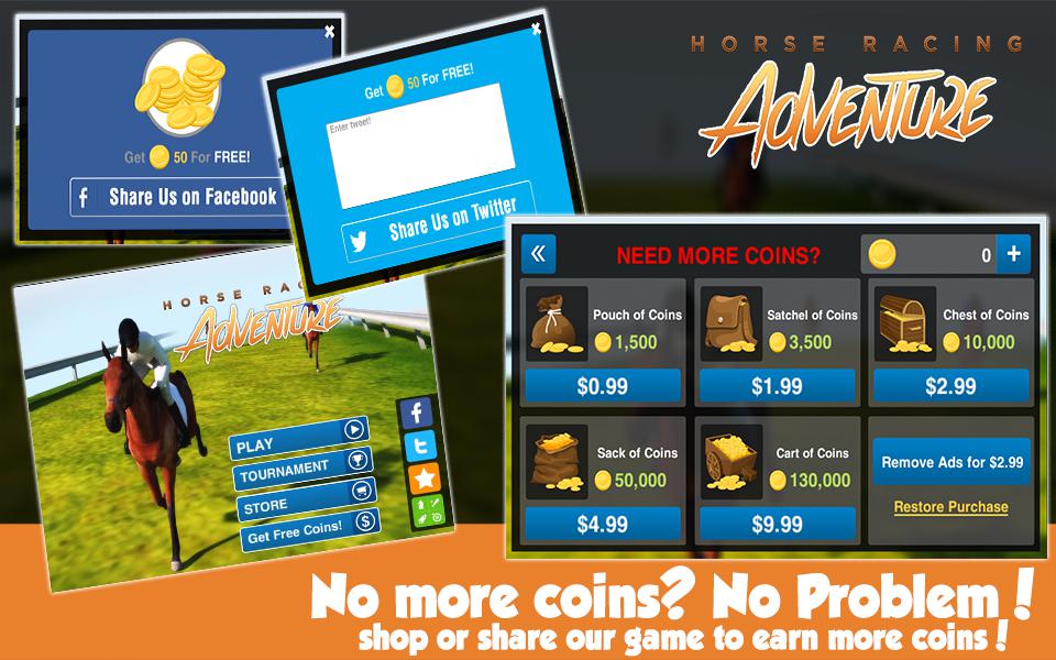 Horse Racing Adventure - Tournament and Betting_游戏简介_图3