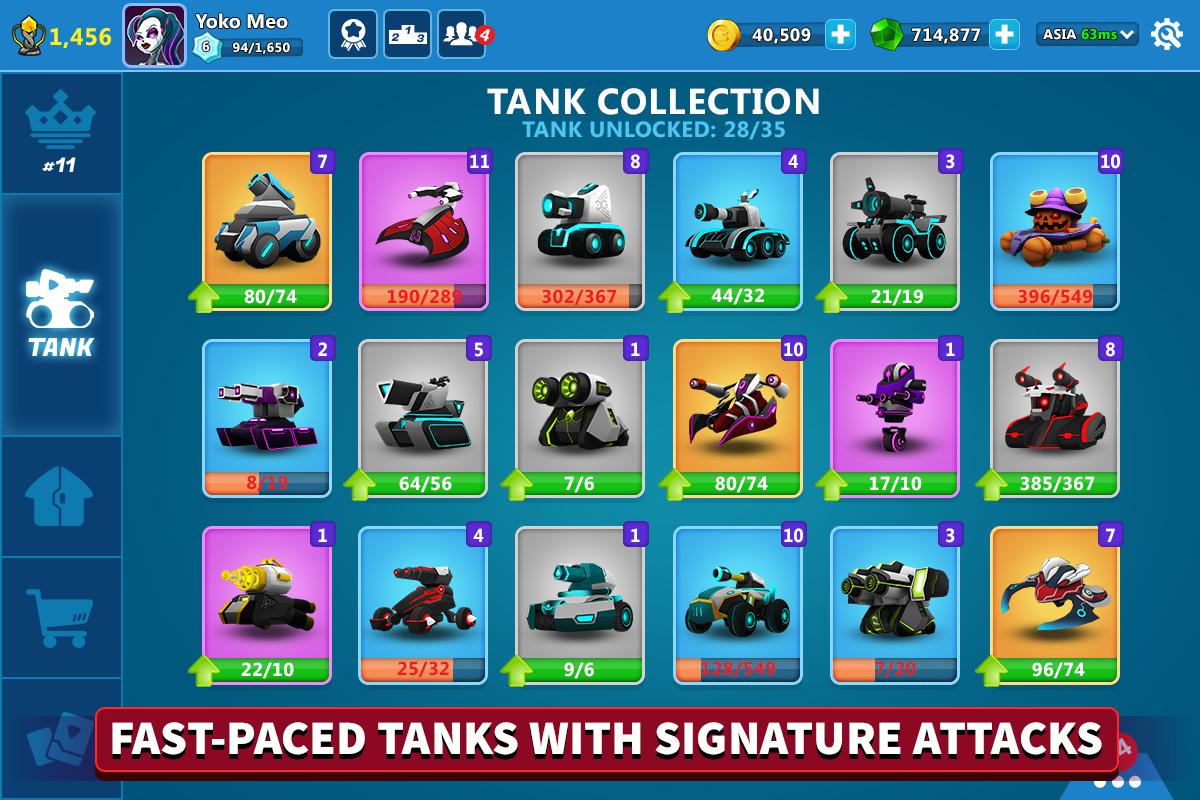 Tank Raid Online 2 - 3D Galaxy Battles_截图_2