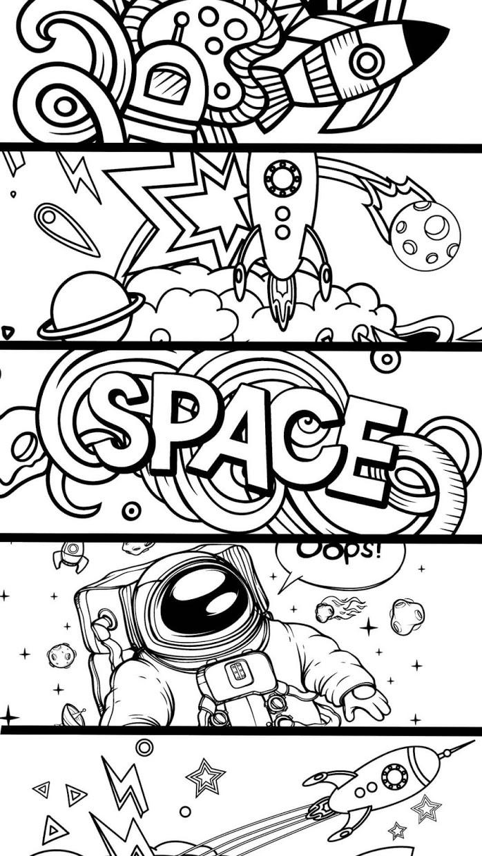Space Coloring Game_截图_4