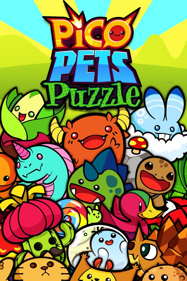 Pico Pets Puzzle - Virtual Monsters Match-3_截图_6