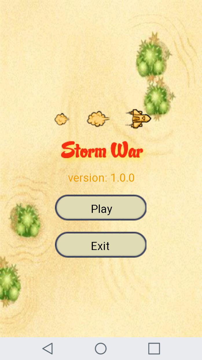 Storm War - arcade shooter