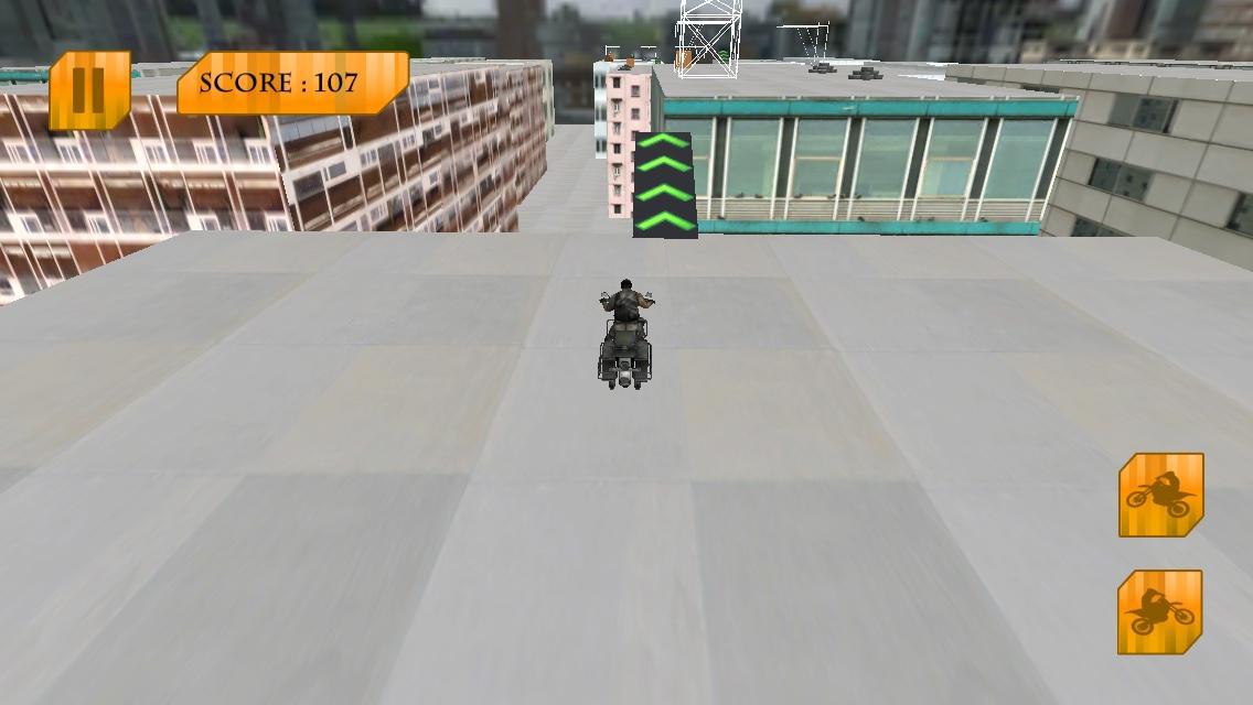 Crazy Motorcycle Roof Jump VR_截图_2