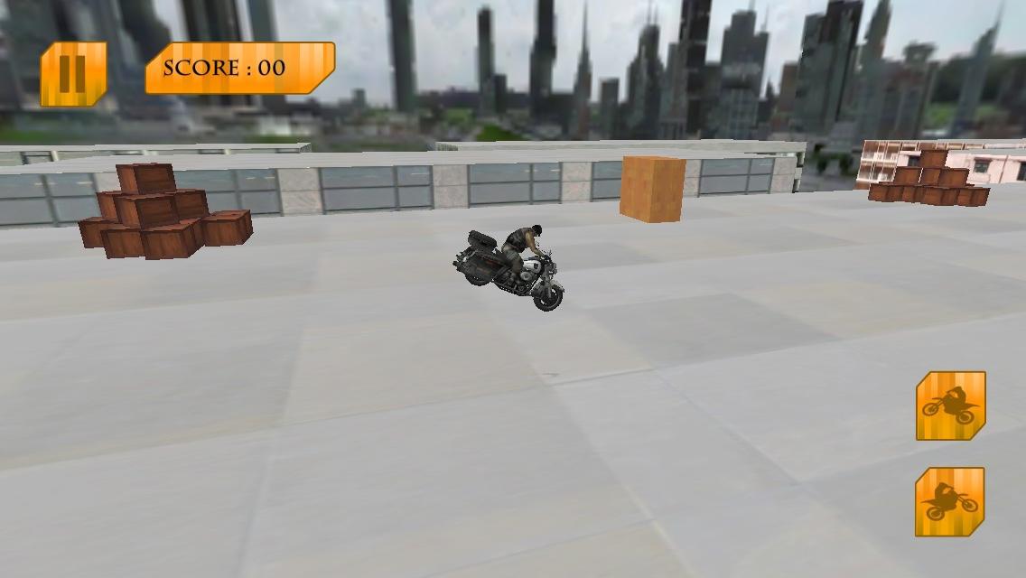 Crazy Motorcycle Roof Jump VR_截图_4