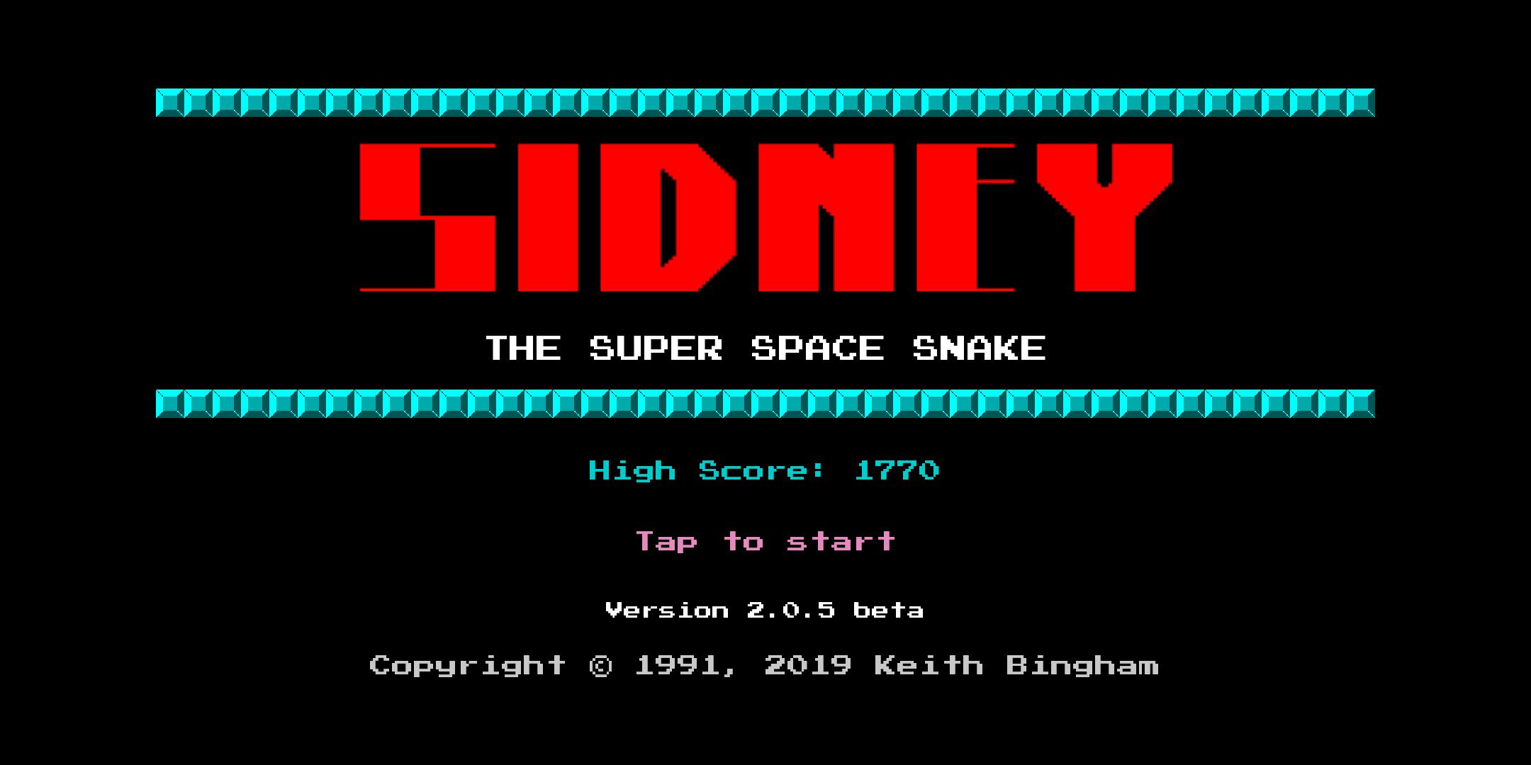 Sidney the Super Space Snake_游戏简介_图2
